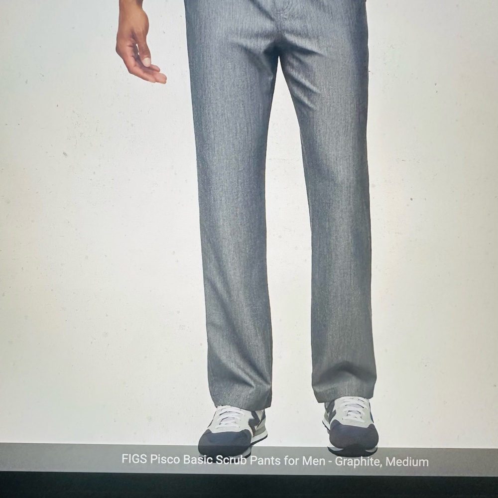 Figs Men's Relaxed Gray Jeans
